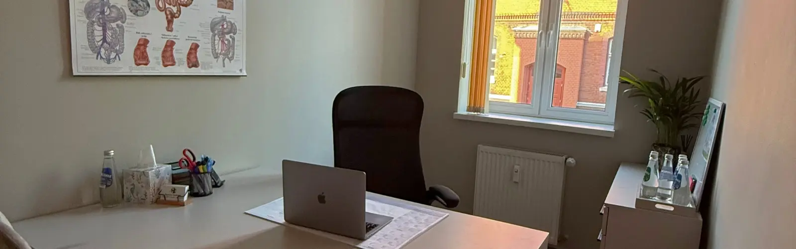 Wnętrze gabinetu dietetycznego Strefa Zdrowia i Sportu w Gnieźnie